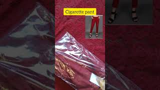 Flipkart cigarette pant unboxing Rs-239,amazing fit link in discps #shorts #unboxing #ytshorts