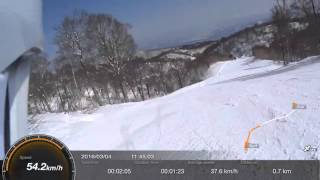 20160304 Nozawa Onsen Snow Resort(野沢温泉スキー場やまびこゲレンデ)