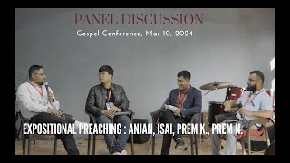 Gospel Conference: Expositional Preaching । Anjan GR, Isai Rai, Prem K. Bhattarai, Prem N. Bhattarai