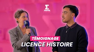 Licence histoire : témoignage étudiant