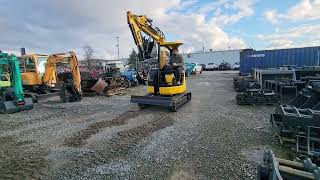 Komatsu PC28UU-2 Mini Excavator with Offset Boom