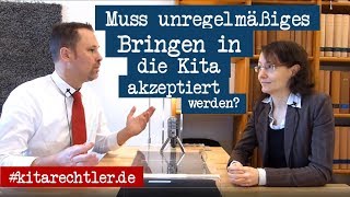 Kita2Day I Unregelmäßiges Bringen von Kind in die Kita?