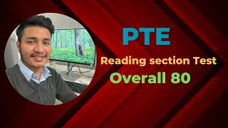 Reading Section Mock Test Practice with Answer Overall 80