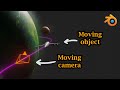 Follow A Moving Object Through Moving Camera | Advanced Follow Path Camera Settings In Blender
