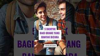 Kata kata motivasi yang Meninspirasi ||  5 Dampak banyak bicara#motivasion#shorts#fyp#katabijak