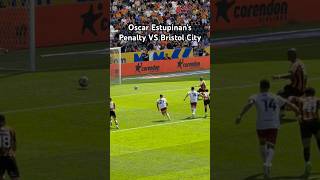 Oscar Estupinan’s Penalty VS Bristol City #hcafc #hullcity #estupinan #football #penalty