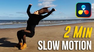 How to Add Slow Motion in Davinci Resolve 17