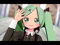 【Vocaloid MMD／4K／60FPS】Hatsune Miku【金曜日のおはよう】