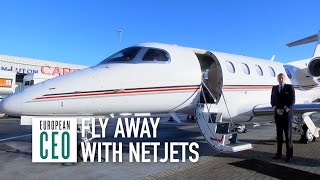 Marine Eugene on private jets | NetJets | European CEO Videos