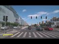 driving in beijing 2022 downtown to municipal administrative center 2x speed hdr relaxing music