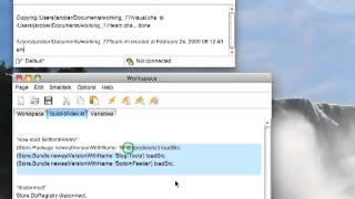 Tutorial: VisualWorks Basic Introduction - Scripting a Development Build