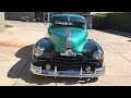 1947 pontiac torpedo walk around