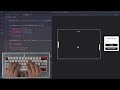 ASMR Programming - Pong Game Coding - No Talking