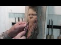 How to Carve Hair In Wood--Alec LaCasse