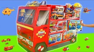 El Bombero Sam juguetes  - Camion de bomberos - Vehículos de juguete para niños
