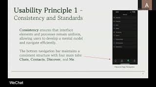 P1 - Applying Usability & Accessibility Principles