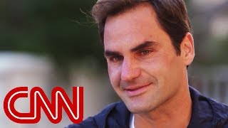 Question about Roger Federer’s past brings him to tears