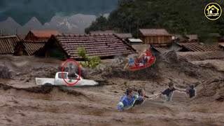 River Embankment Broken!! Horrifying Flash Floods Sweep Kuantan Malaysia Today (27 January 2024)