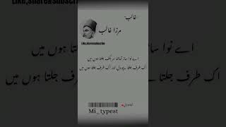 Mirza ghalib potery sad Potery poetry in urdu #broken #deeplines #sadpoetry #trending