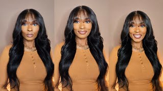 My Favorite Hair 2024🔥 The Pre EVERYTHING New Bang  Fluffy Loose Wave Wig | BeautyForeverHair