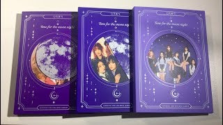 ♡Unboxing GFRIEND 여자친구 6th Mini Album Time For The Moon Night 밤 (Time, Moon \u0026 Night Ver.)♡