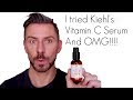 I TRIED KIEHL'S VITAMIN C SERUM AND IT'S AMAZING!!!!