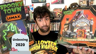 Lemax Spooky Town 2020 Unboxing and Planning a Halloween Movie Marathon