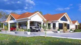 Beautiful House Design 5 Bedroom House Plan All Ensuite Exterior