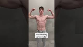 10 months body transformation💪