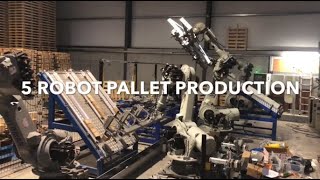 Robot Pallet making manufacturing