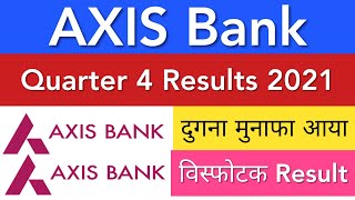 AXIS BANK Q4 RESULTS 2021 • AXIS BANK SHARE NEWS TODAY • AXIS BANK SHARE PRICE TARGET ANALYSIS