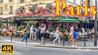 Paris, France 🇫🇷 -  Paris Summer 2023 - 4K HDR Walking Tour | Paris 4K | A Walk