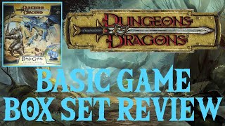 3.5 Edition Dungeons \u0026 Dragons Basic Game Box Set Review (Blue Dragon Cover) | Blue Dragon RPG