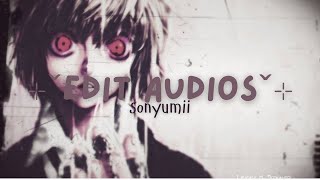 edit audios because you're the chain user †  ꕀ sonyumi￤~with timestamps~