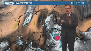 New Orleans Weather: Timing of possible impacts from Rafael