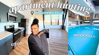 APARTMENT HUNTING in CT | Touring the BEST LUXURY apartments (+ why I'm moving)