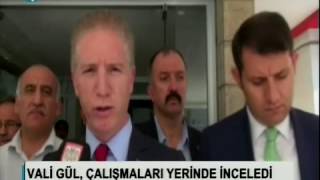 Vali Gül, Çalışmaları Yerinde İnceledi