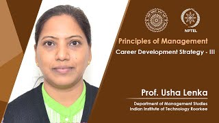Lecture 44 : Career Development Strategy - III