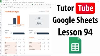 Google Sheets Tutorial - Lesson 94 - Named Range