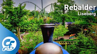 Rabalder front seat on-ride 5K POV @60fps Liseberg