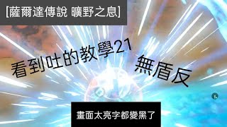 [薩爾達傳說 曠野之息] 無盾反(看到吐的教學21)