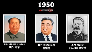 역대 북중러 지도자 타임라인(1949-2023) 🇰🇵🇨🇳🇷🇺