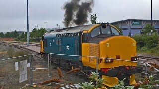 Class 37 Start Up - 37610 at Norwich 14/06/2020