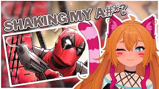 CATGIRL REACTS | DEADPOOL RAP \