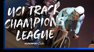 A Spectacular Crash | UCI Track Champions League Highlights | Eurosport