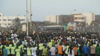 CAN-2022: les joueurs du Sénégal de retour à Dakar accueillis par une marée humaine | AFP Images