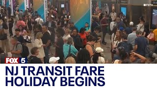 NJ Transit free week begins: Travel, exclusion info, more