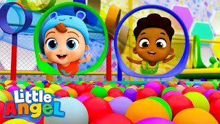 Be Nice at the Colorful Playground Ballpit | Nursery Rhymes for kids - Little Angel