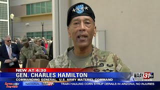 Gen. Charles R. Hamilton assumes role of Commanding General of the AMC