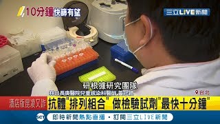 長庚團隊成功分離22種病毒株 3患者有\